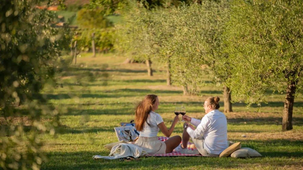picnic in Umbria