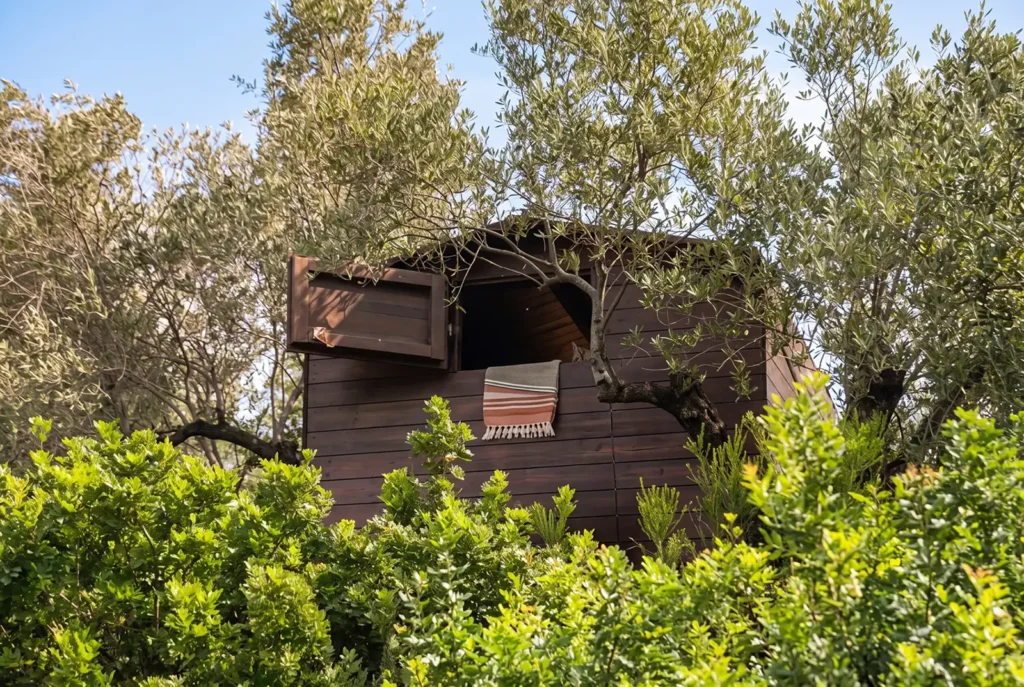 casa sull'albero in Sardegna