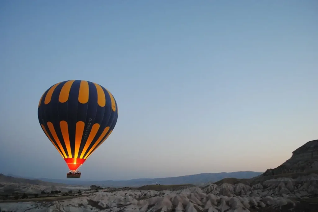 volo in mongolfiera a Matera
